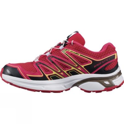 Zapatillas Running Salomon Wings Flyte Mujer - Rojas - Chile HEL831724